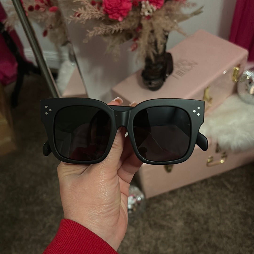 Matte Black Sunglasses