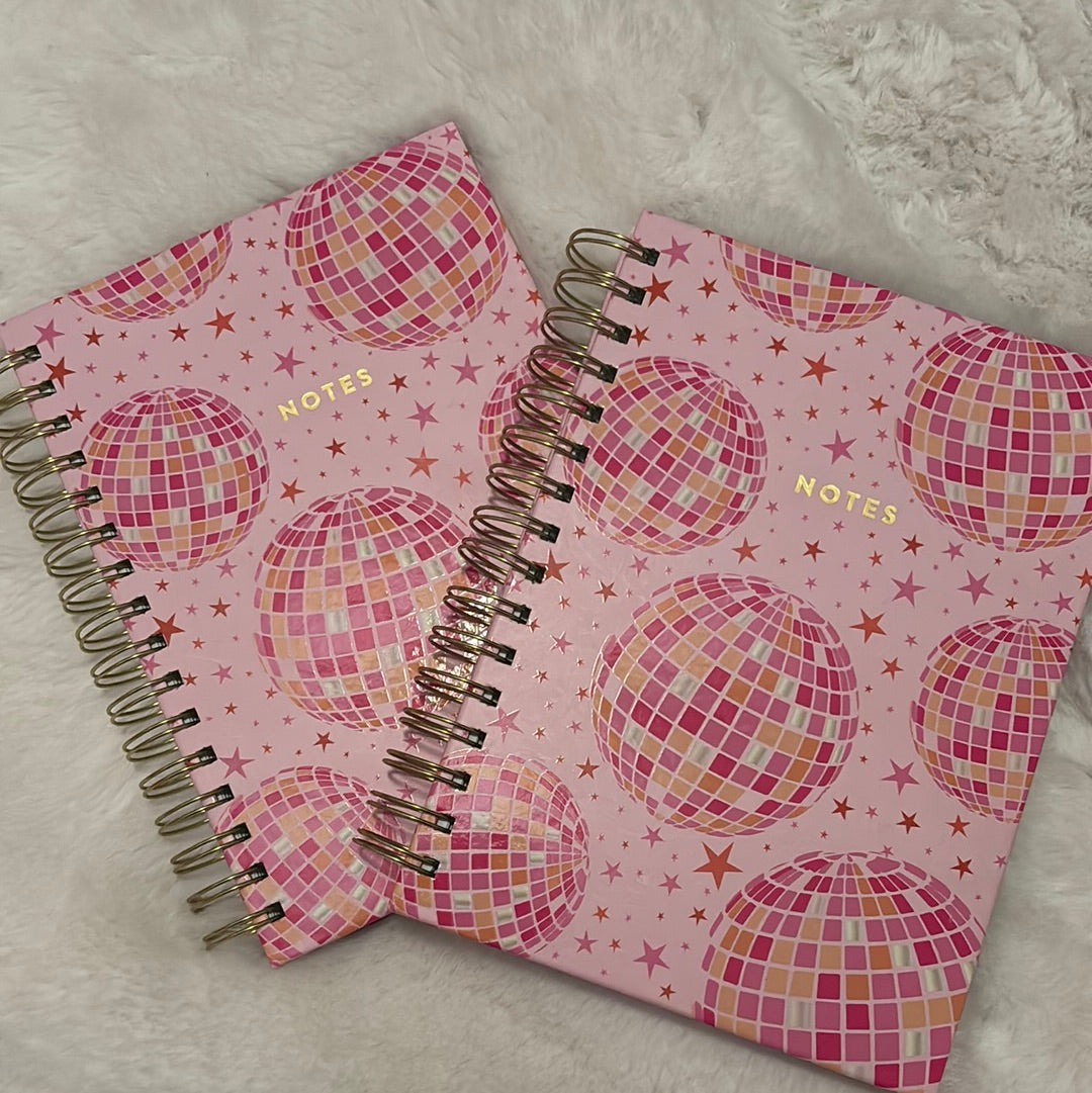 Pink Disco Note Books