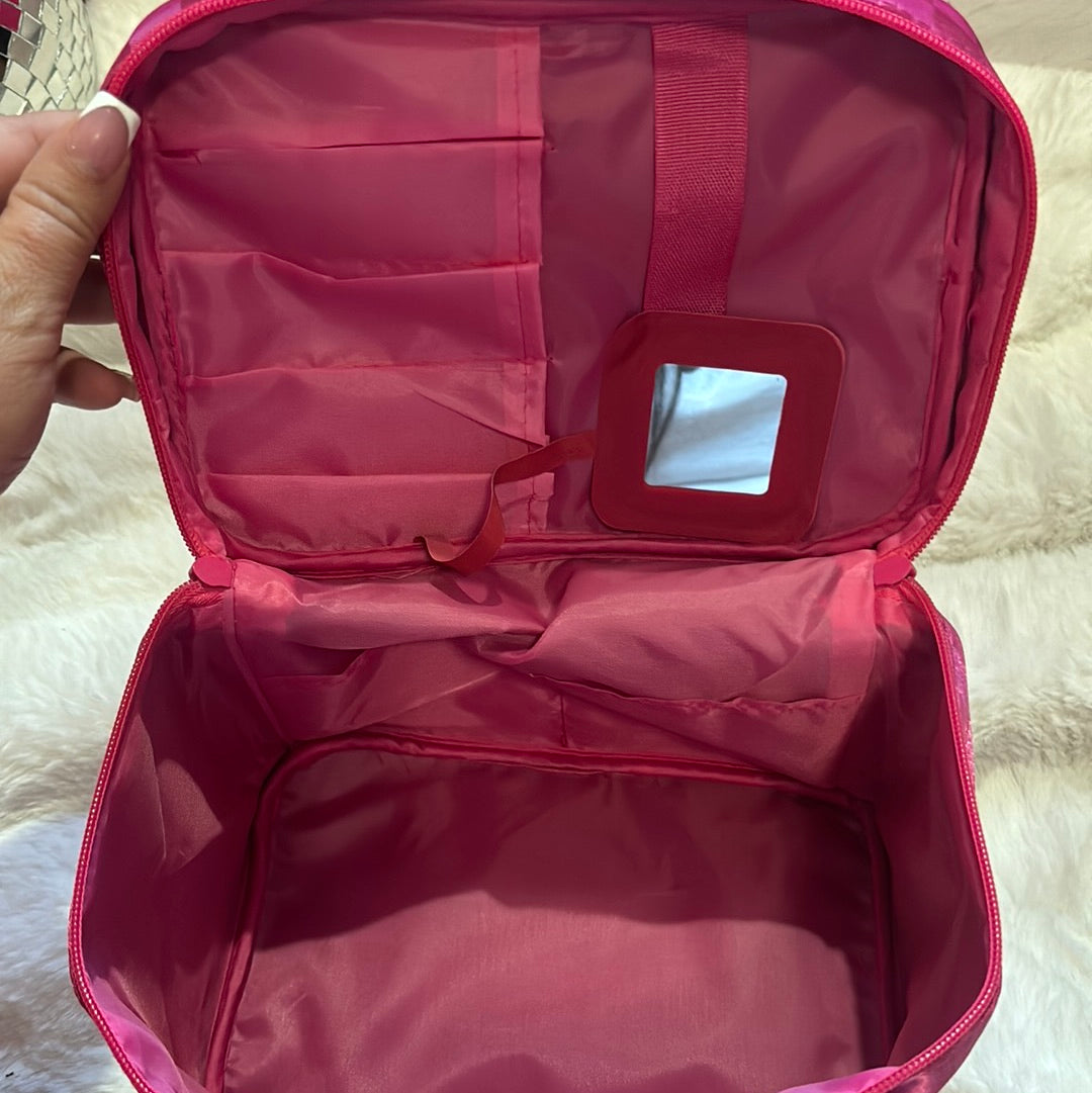 Hot Pink MakeUp Bag