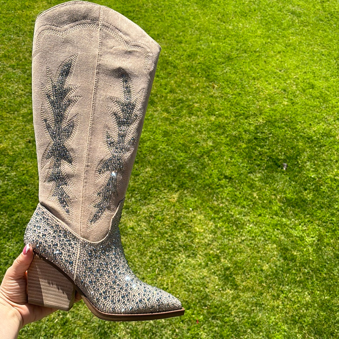 Rhinestone Cowgirl Boots