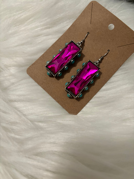 Western Barbie Earrings