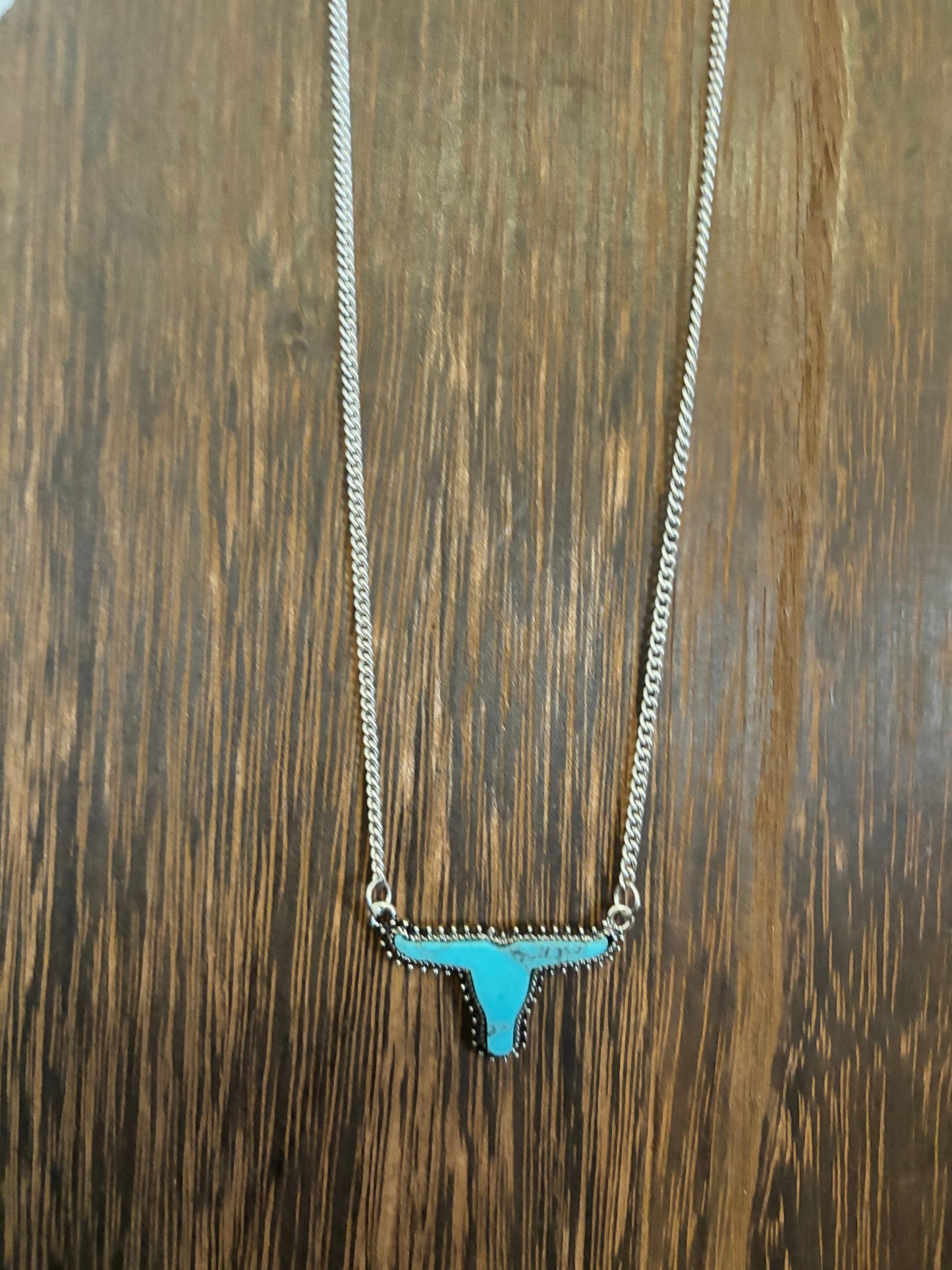 Long Horns Necklace