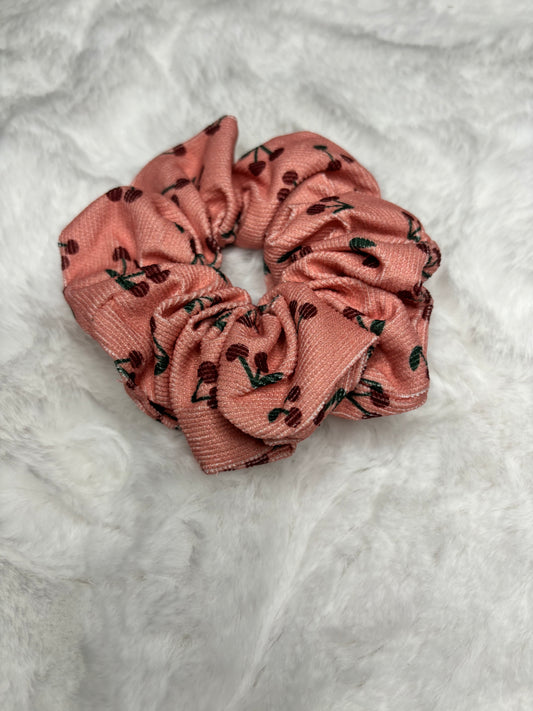 Cherry scrunchie