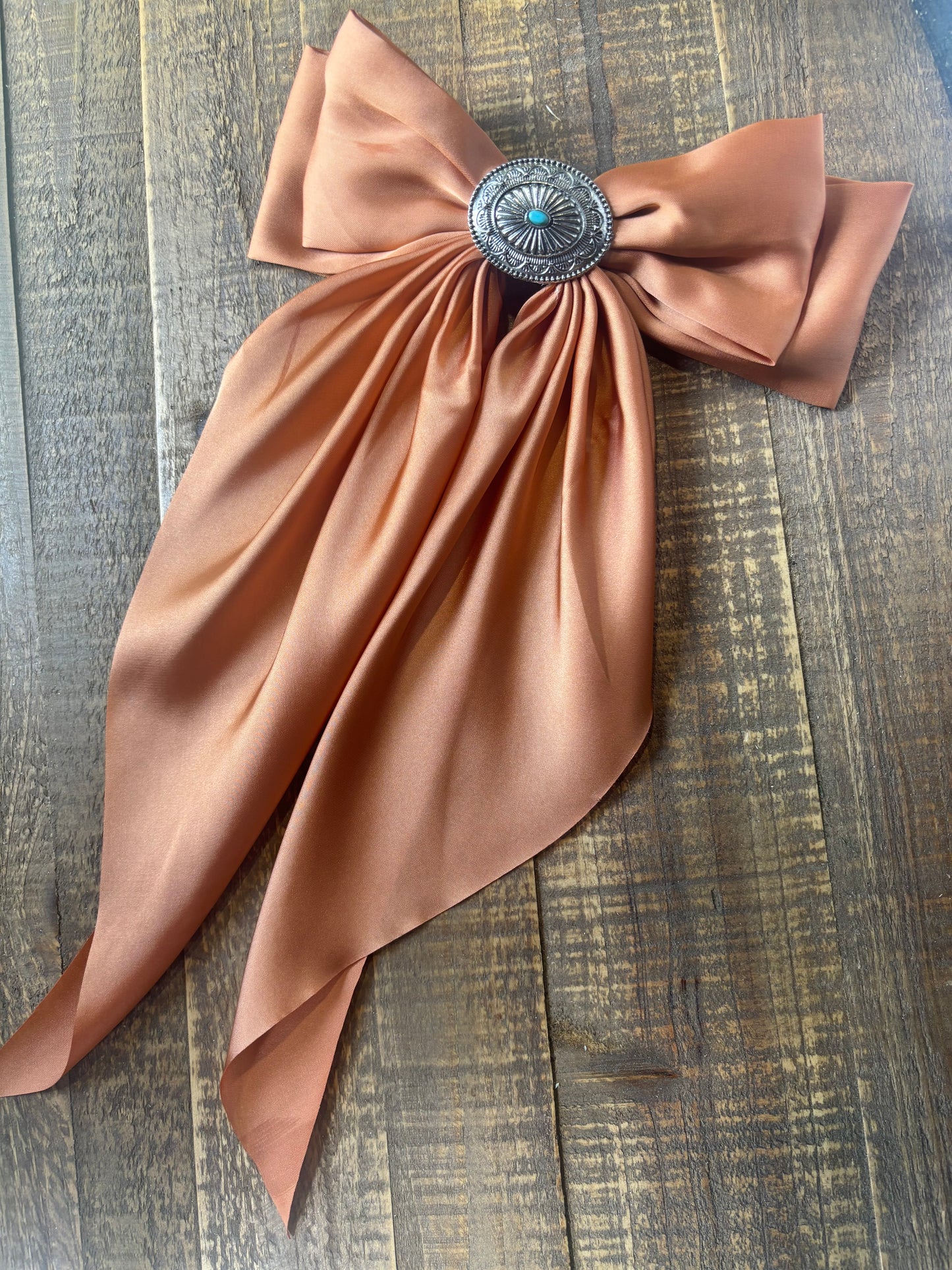 Copper Hair Bow