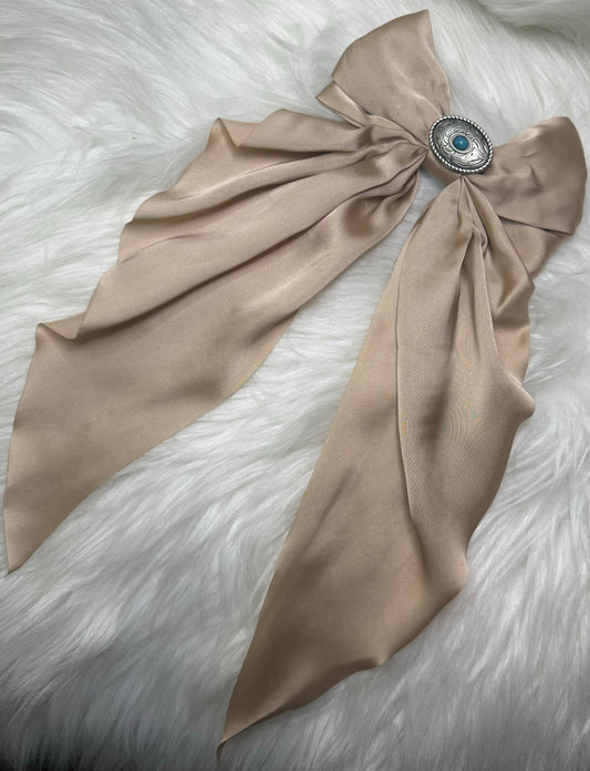 Sand Hair Bow Medium