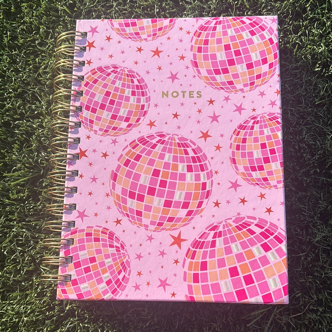 Pink Disco Note Books