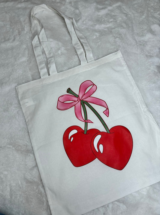 Cherry coquette tote