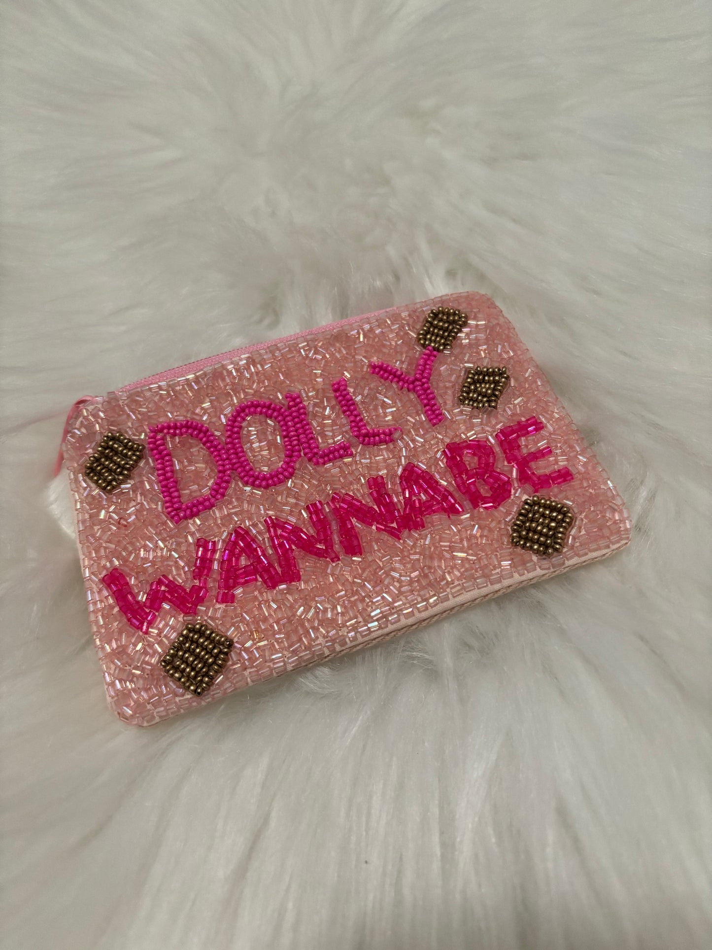 Beaded Dolly Coin pouch