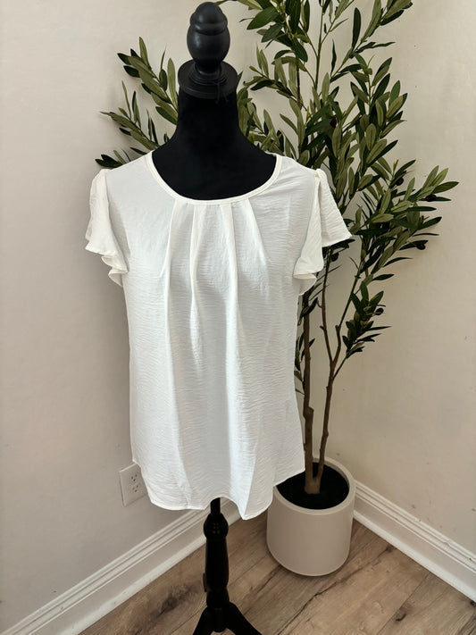 White Dressy Top